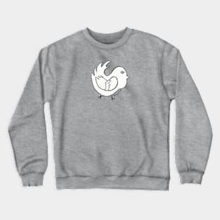 Bird in it's bubble Crewneck Sweatshirt